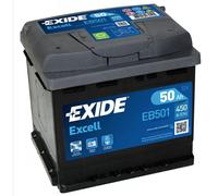 077SE EXIDE EXCELL CAR BATTERY EB501