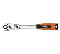 08-519 ratchet 1/2" with joint, with switch 285mm teeth: 72 NEO TOOLS