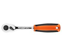 08-523 Ratchet 1/4" straight, with switch 155mm teeth: 45 NEO TOOLS