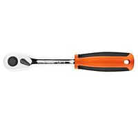 08-524 Ratchet 3/8" straight, with switch 200mm teeth: 45 NEO TOOLS