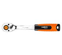 08-533 Ratchet 3/8" with switch 200mm teeth: 90 NEO TOOLS