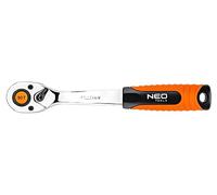 08-536 Ratchet 1/2" with changeover 250mm teeth: 90 NEO TOOLS