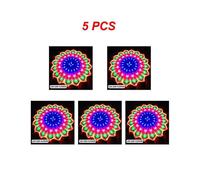 (08 5pcs) 1~10pcs Led Decoration Light Peacock Love Five-pointed Star Atmosphere Lamp For Room Christmas Wedding Party Colorful Decorative