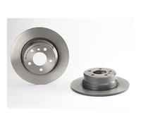 08.7019.81 Brake Disc x2 Rear PRIME LINE - UV Coated Solid Fits BMW X5 By Brembo