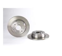 08.8868.20 Rear Brake Discs 2 Pieces Pair 282mm Diameter Solid Braking By Brembo