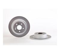 08.A612.41 Rear Brake Discs 2 Pieces Pair 300mm Diameter Solid Braking By Brembo