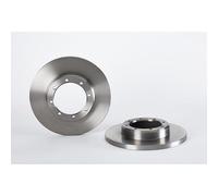 Pair of Brembo 08.A650.10 Brake Disc Rear Solid (x2)
