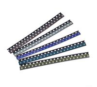 0805 LED Assortment Kit - 100-Piece Mixed Color Kit (20 Red, 20 White, 20 Green, 20 Blue, 20 Yellow) for Electronic Prototyping and PCB Development