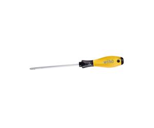 08184 Screwdriver Phillips PH0 ESD SoftFinish® L.Blades: 60mm WIHA