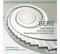 0821936009024 Tilson Thomas,michael Berg: Violin Concerto/Seven Early Songs