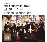 0825646981236 Il Giardino Armonico J.s. Bach: Brandenburg Concertos 1-6 Double