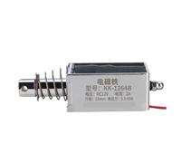 0826B 20N Small Micro Push-Pull Electromagnet Through-Type DC 12V24V Industrial Telescopic Powerful Switch Self-resetting Pusher(DC 6V)