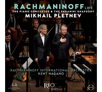 0880242473479 Mikhail Pletnev Rachmaninoff Live: the Piano Concertos & the