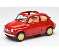 08966R Fiat Nuova 500 Coral Red Kyosho 1/18