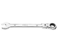 09-053 Spanner ring-mouth, with ratchet, with joint 22 mm L: 255 mm NEO TOOLS