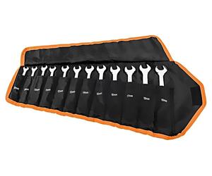 09-345 Wrench: combination clamp set rattle chrome vanadium steel NEO TOOLS