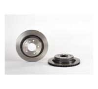 09.6841.11 Rear Brake Discs 2 Pieces Pair 298mm Diameter Vented Braking Brembo