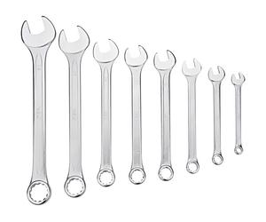 09-751 Wrench: combination clamp set chrome vanadium steel 8pcs. NEO TOOLS