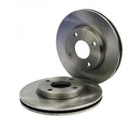 Brembo Brake Discs 10459006A Front Pair - Fits Ford KA/Fusion/Puma/Fiesta MK4/5