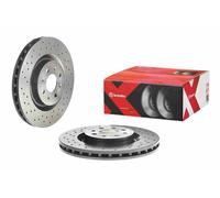 Brembo Brake Disc 09.8004.7X – Perforated/Vented Front, Fits Abarth Punto Evo 1.4 (2009-2012)