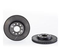 09.9145.75 Front Brake Discs 2 Pieces Pair 288mm Vented Carbon Groove Brembo Max