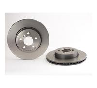 2x Brake disc internally vented 09.9581.11 BREMBO for BMW X3