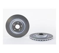 09.9586.21 Brake Disc x2 Front PRIME LINE - UV Coated Fits Ford Focus 2 Brembo
