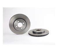 09.A761.11 Front Brake Discs 2 Pieces Pair 280mm Diameter Vented Braking Brembo