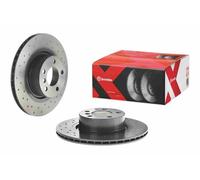 BREMBO Brake disc XTRA LINE - Xtra perforated/vented 09.B569.1X Brake rotor,Brake discs BMW,TOYOTA,X3 (F25),X4 (F26),PRIUS Liftback (NHW20_)