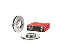 09.C240.20 Brake Disc x2 Front Fits Ford Transit V363 Van Platform By Brembo