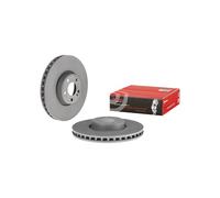 09.D529.13 Brake Disc x2 Front Braking Fits Mercedes CLS E-Class Coupe By Brembo