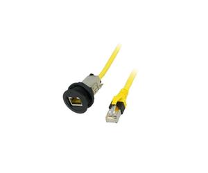 09454521541 RJ45 female 22mm har port -25-70°C Ø22.3mm IP20 L: 2m HARTING