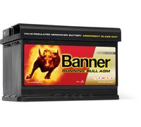 096 AGM Banner Running Bull Leakproof Car Battery (57001)