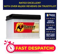 096 EFB Banner Running Bull Car Battery (57511)