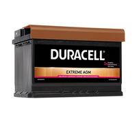 096AGM Car Battery 12V 70Ah 760CCA Duracell Extreme Start/Stop - 3 Year Warranty