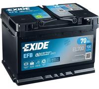 EXIDE EL700 096 EFB Stop / Start Car Battery 12V 70AH 720CCA