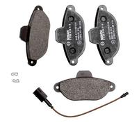0986 424 379 Front Brake Pad Set 4x Pads Electronic Wear Indicator Braking Bosch