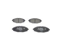 Bosch BP270 - Brake Pads Car Front Axle - Bosch Quality - Reduced Noise and Dust - ECE-R90 Certified - Copper-Free - 1 Set of 4 Pads