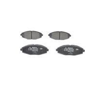 0986 424 512 Front Brake Pad Set 4x Pads Not Fitted Wear Indicator Braking Bosch