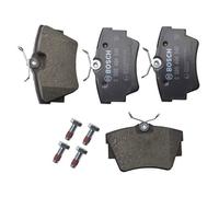 0986 494 040 Rear Brake Pad Set 4x Pads Not Fitted Wear Indicator Braking Bosch