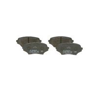 Bosch BP1308 - Brake Pads Car Front Axle - Bosch Quality - Reduced Noise and Dust - ECE-R90 Certified - Copper-Free - 1 Set of 4 Pads
