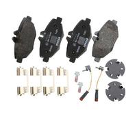 Bosch BP1197 - Brake Pads Car Front Axle - Bosch Quality - Reduced Noise and Dust - ECE-R90 Certified - Copper-Free - 1 Set of 4 Pads