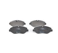 0986 494 293 Front Brake Pad Set 4x Pads Prepared For Wear Indicator By Bosch