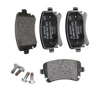 0986 494 303 Rear Brake Pad Set 4x Pads Not Prepared For Wear Indicator By Bosch