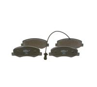 0986 494 499 Rear Brake Pad Set 4x Pads Integrated Wear Indicator Braking Bosch