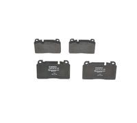 0986 494 702 Front Brake Pad Set 4x Pads Prepared For Wear Indicator By Bosch