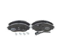 0986 494 704 Front Brake Pad Set 4x Pads Integrated Wear Indicator Braking Bosch
