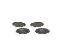 0986 494 803 Rear Brake Pad Set 4x Pads Integrated Wear Indicator Braking Bosch
