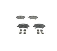 0986 494 932 Front Brake Pad Set 4x Pads Integrated Wear Indicator Braking Bosch