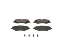 0986 494 980 Front Brake Pad Set 4x Pads Prepared For Wear Indicator By Bosch